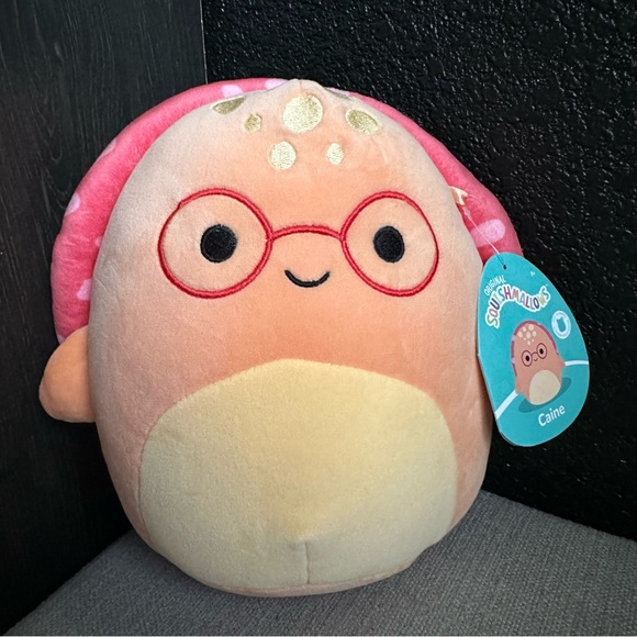8” 🐢 Caine The Turtle FTM Squishmallows NWT - Picture 1 of 5